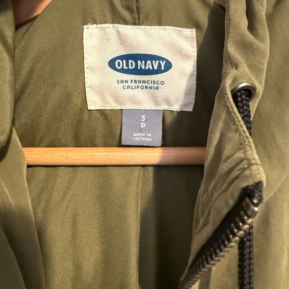 Olive Green Women's Utility Lightweight Jacket by Old Navy Size Small Outdoor - Picture 8 of 13